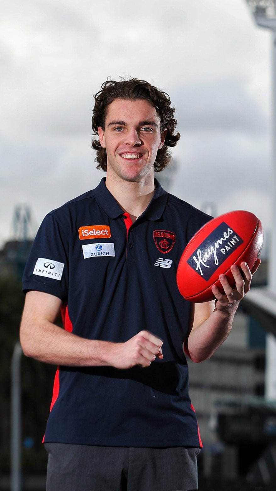 bradtkesigning350.jpg Austin Bradtke is set to join Melbourne as a category B rookie. Picture: melbournefc.com.au - AFL,Melbourne Demons